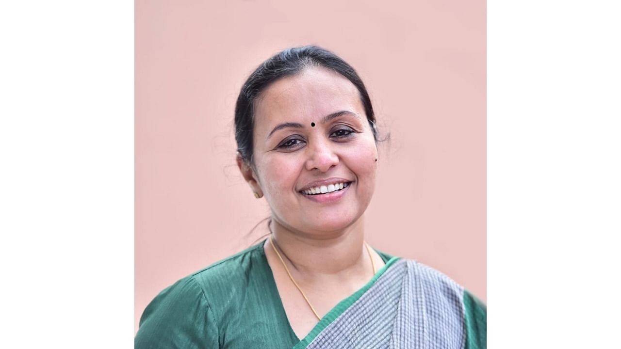 Kerala Health Minister Veena George. Credit: Facebook/veenageorgeofficial