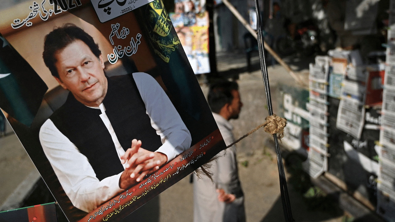 Khan, 69, stunned the Opposition on Sunday by recommending snap elections within three months. Credit: AFP Photo