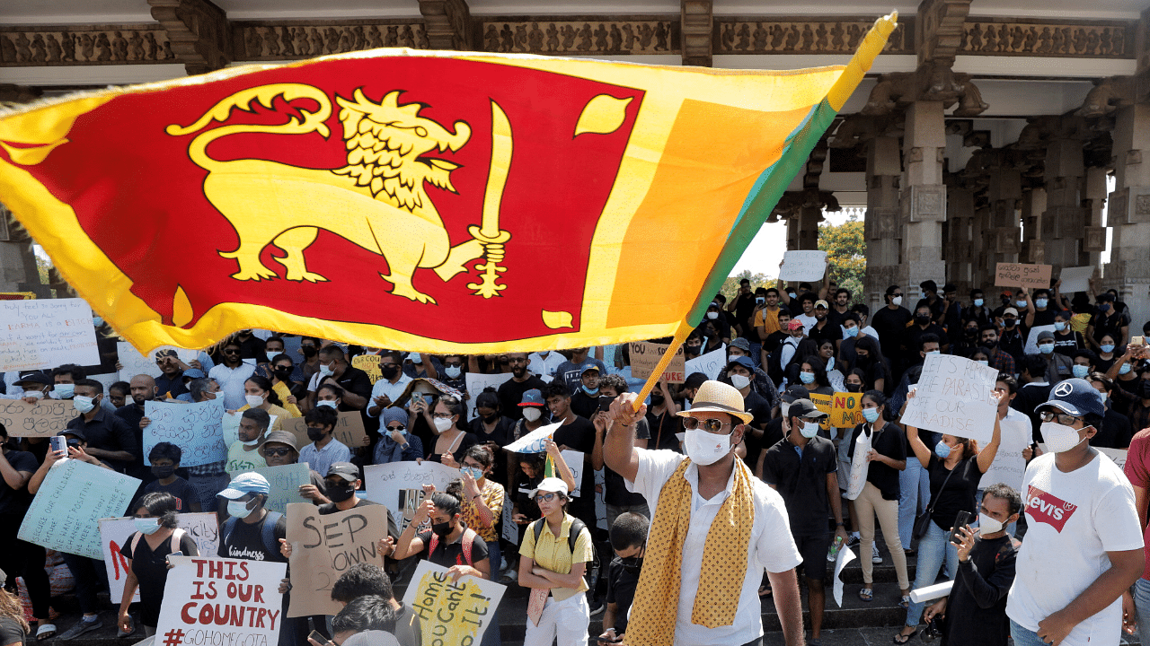 Police fired tear gas and water cannon to disperse thousands of protesters trying to storm the private home of the prime minister. Credit: AFP Photo