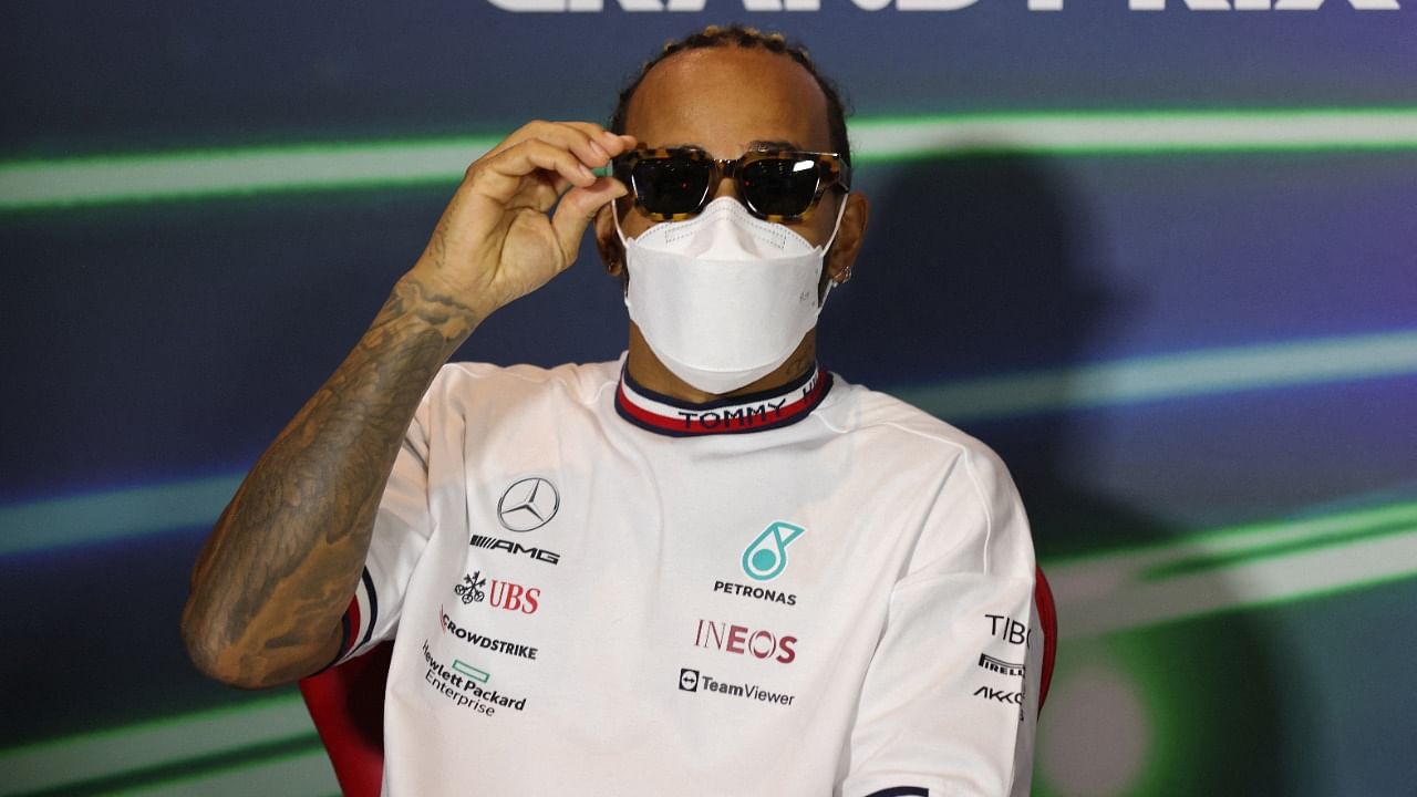 Britain's seven-time world motor racing champion Lewis Hamilton. Credit: Reuters Photo