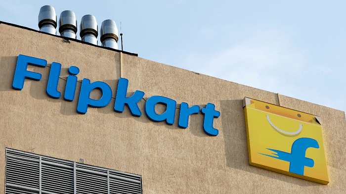 The logo of Flipkart is seen on the company's office in Bengaluru. Credit: Reuters Photo