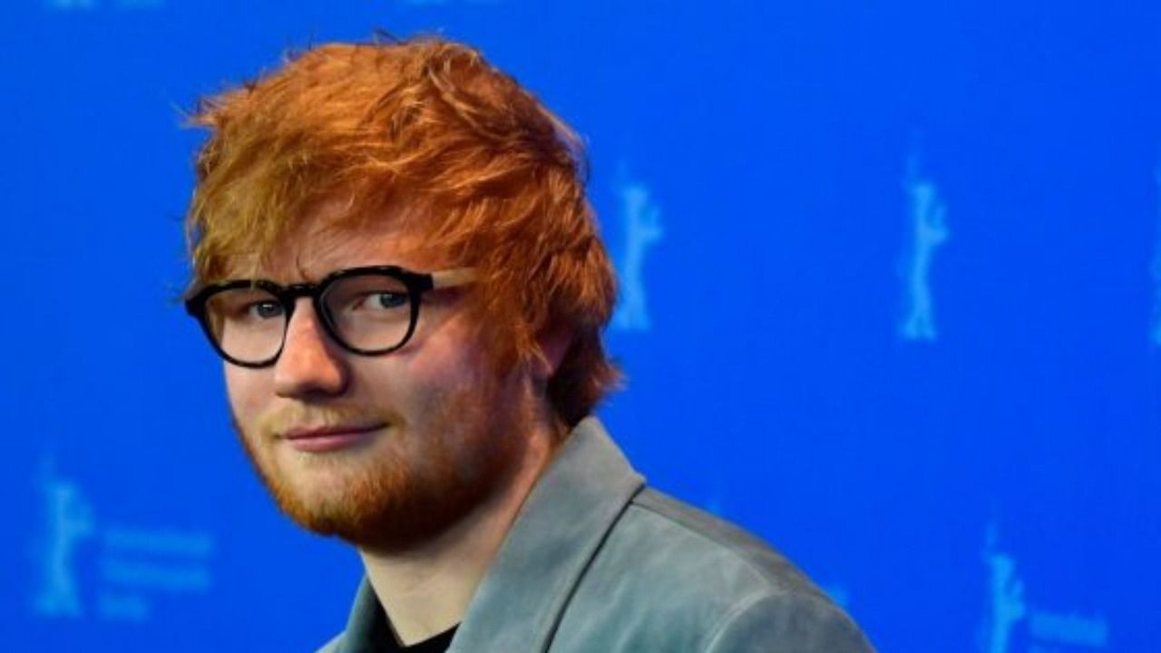 Ed Sheeran file photo. Credit: AFP Photo