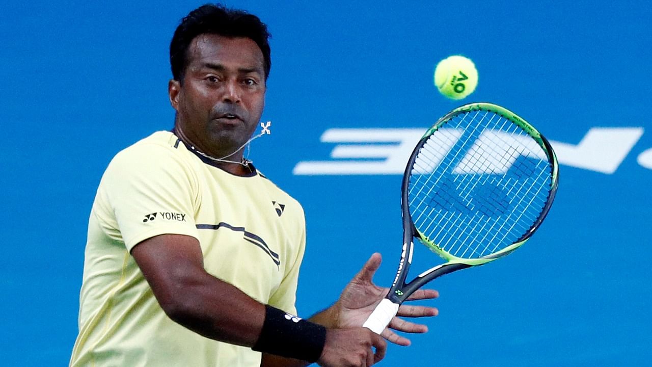 Leander Paes. Credit: Reuters File Photo