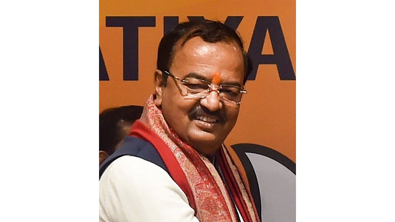 Uttar Pradesh Deputy Chief Minister Keshav Prasad Maurya. Credit: PTI Photo