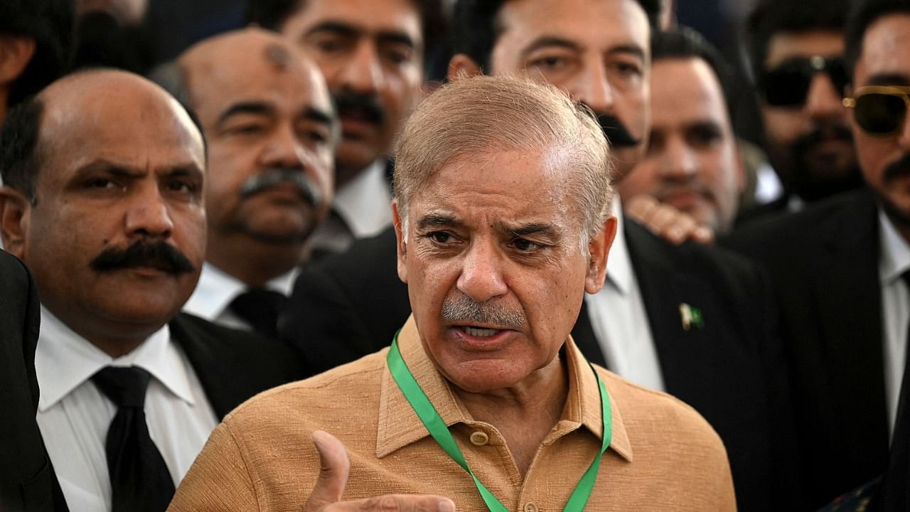 Pakistan's opposition leader Shehbaz Sharif. Credit: AFP Photo