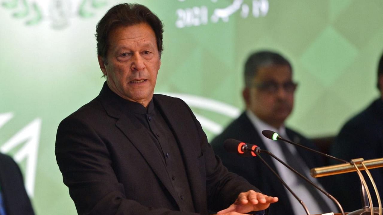 Pakistan PM Imran Khan. Credit: AFP file photo
