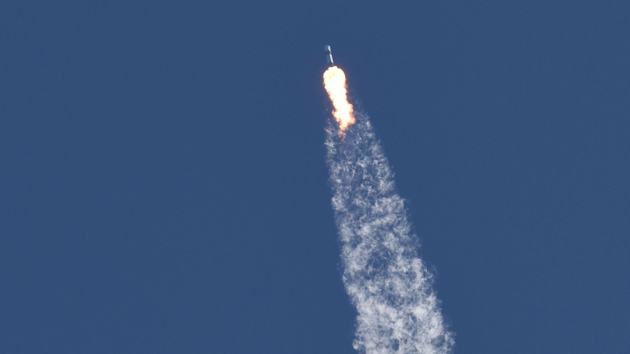 SpaceX Axiom-1 Launches First Privately Funded And Crewed Mission To ISS. Credit: AFP Photo