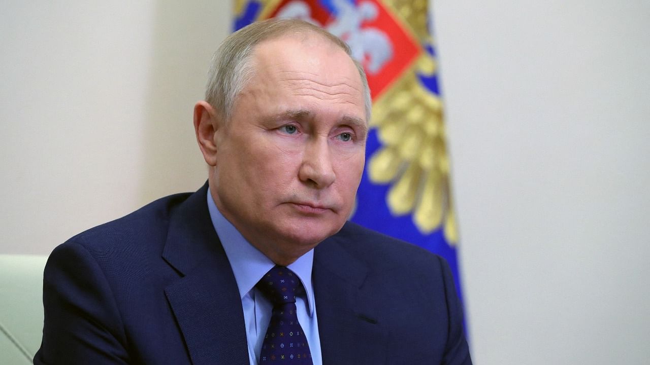 Russia President Vladimir Putin. Credit: Reuters File Photo