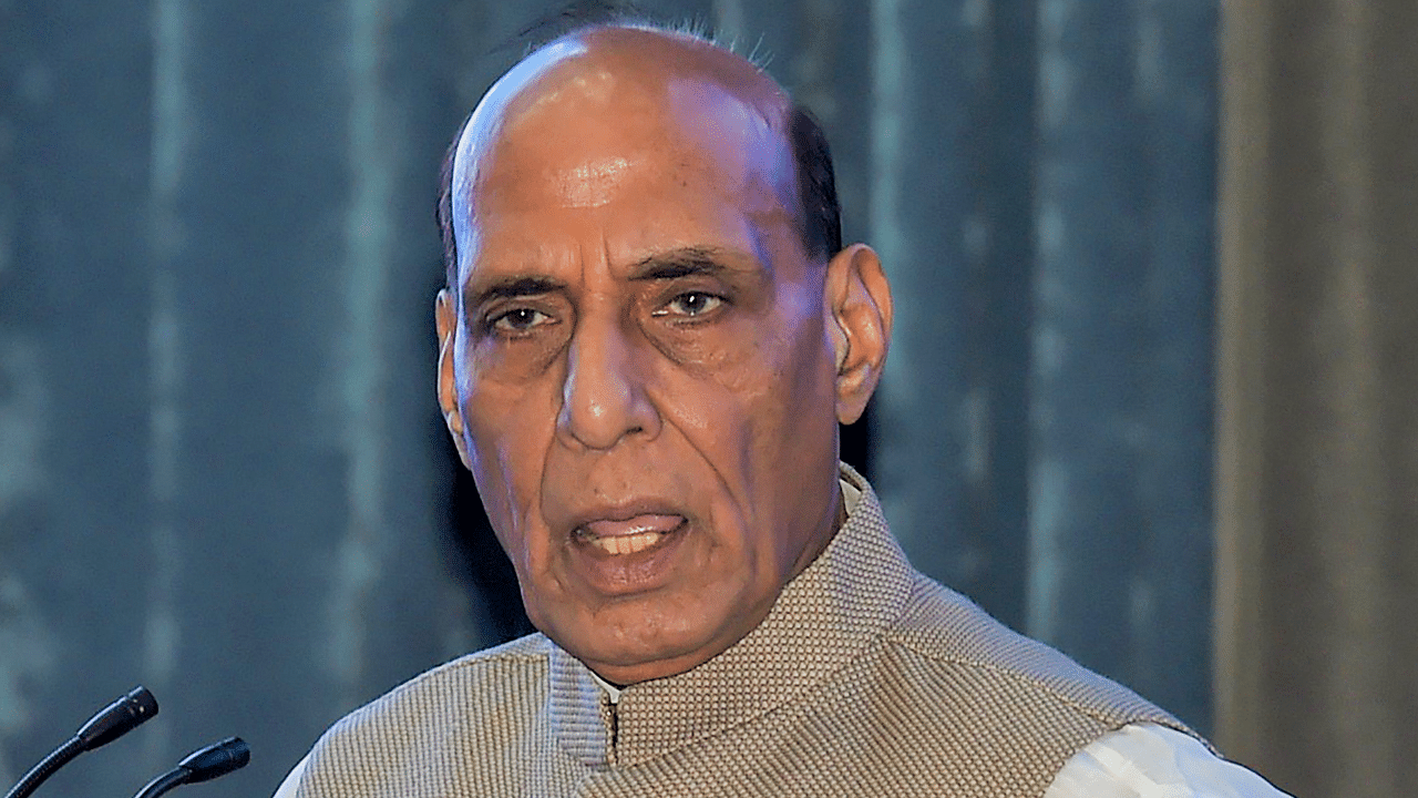 Union Defence Minister Rajnath Singh. Credit: PTI Photo