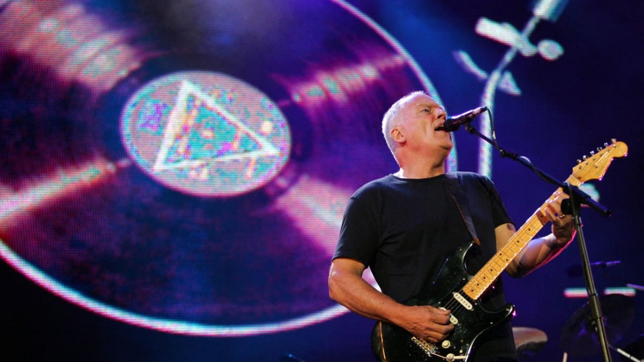 Pink Floyd's David Gilmour. Credit: AFP Photo