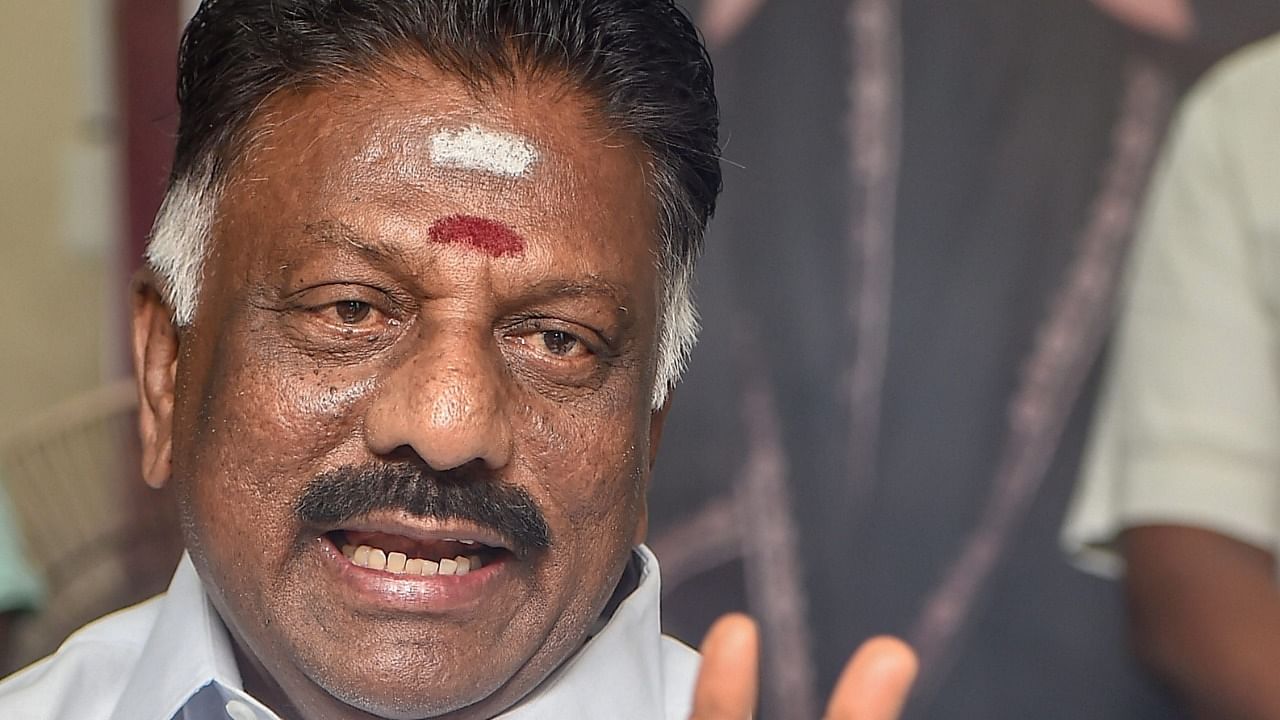 Former Tamil Nadu CM O Panneerselvam. Credit: PTI File Photo
