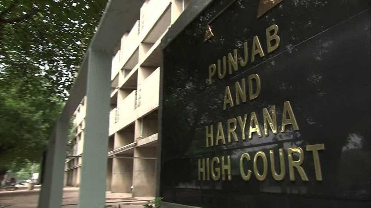 Punjab and Haryana High Court. Credit: PTI file photo