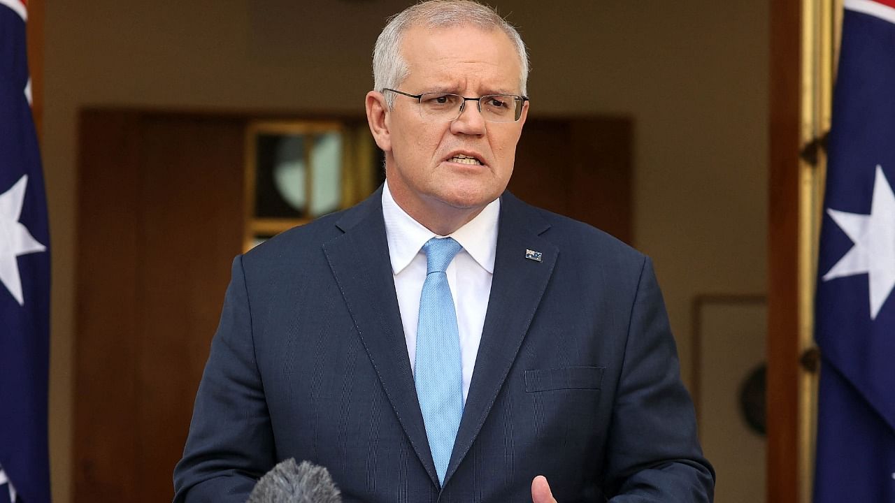 Australia's Prime Minister Scott Morrison. Credit: AFP photo