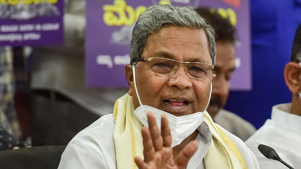 Leader of Opposition in Karnataka Assembly Siddaramaiah. Credit: PTI Photo