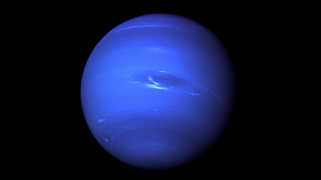 Neptune photographed by NASA spacecraft Voyager 2. Credit: NASA/JPL-Caltech/Handout via Reuters
