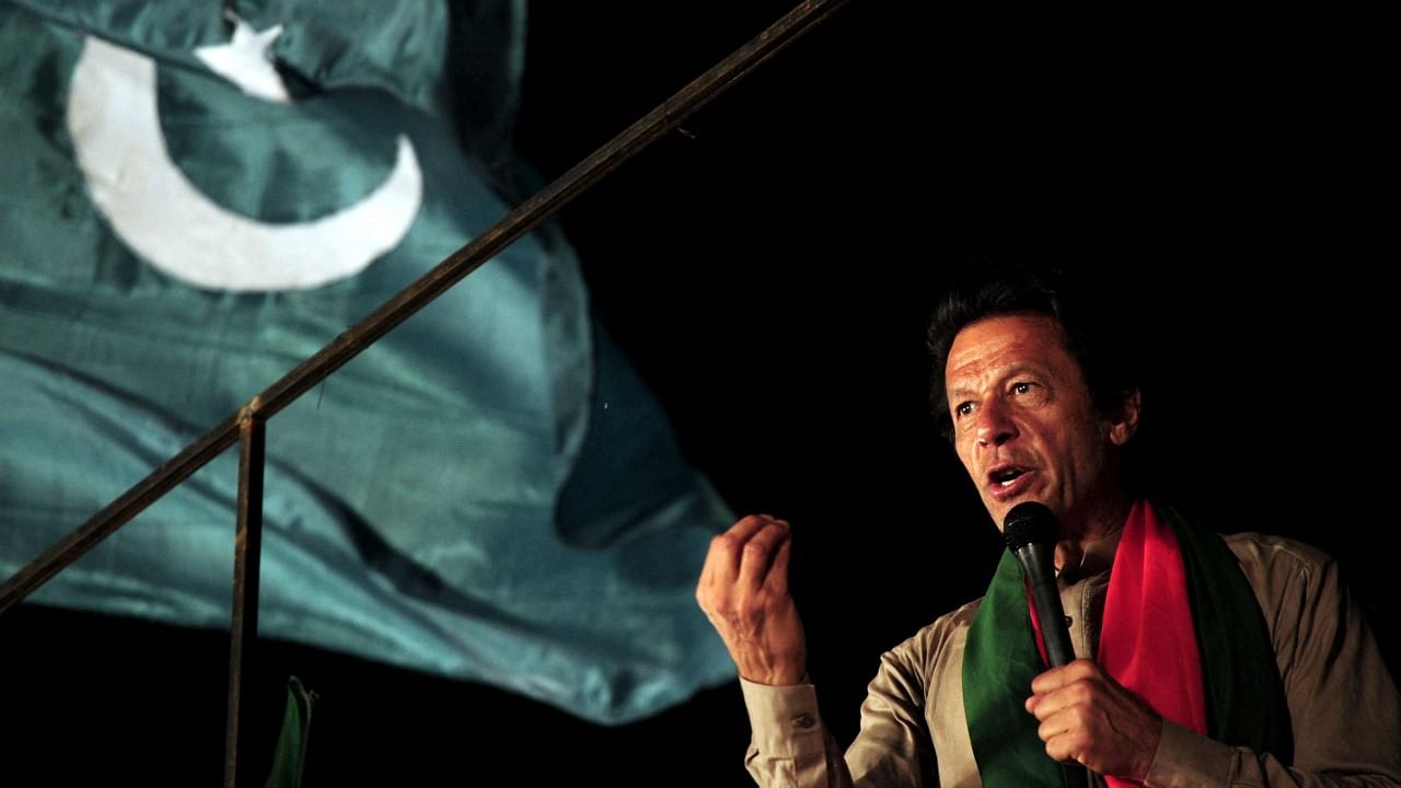 Former Pakistan Prime Minister Imran Khan. Credit: AFP Photo