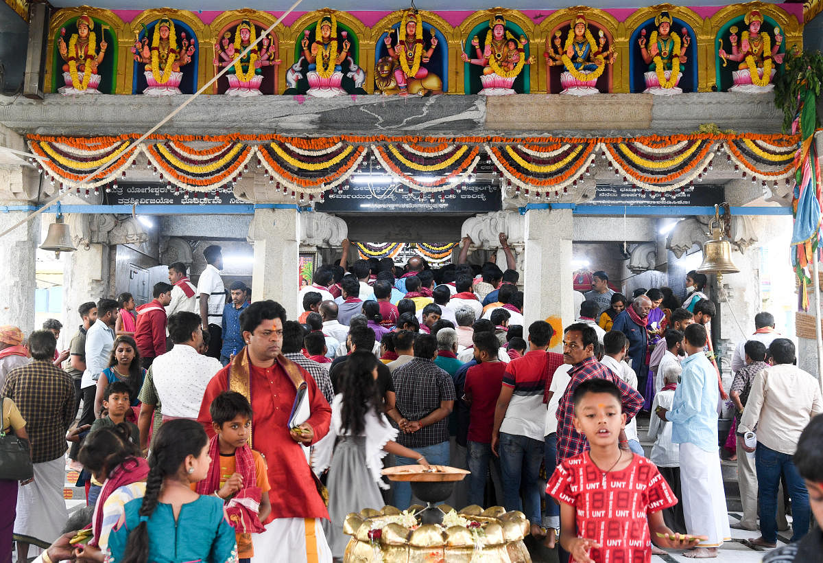 Sampangi Tank is an integral part of the Karaga, the city’s oldest religious event, which is organised each year by the temple committee. Credit: DH Photo