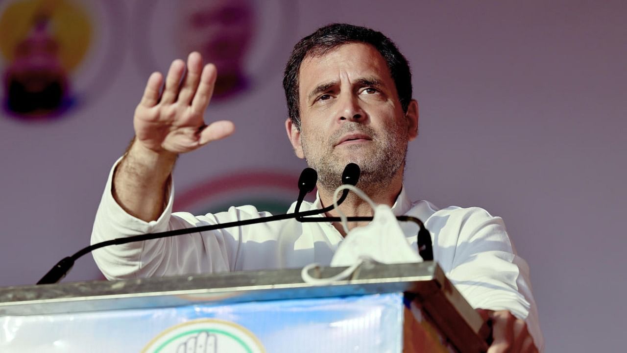 Congress leader Rahul Gandhi. Credit: PTI Photo