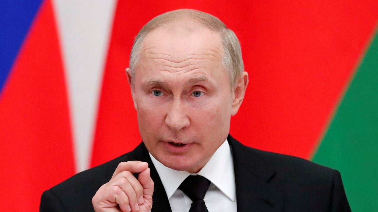 Russia President Vladimir Putin. Credit: Reuters File Photo