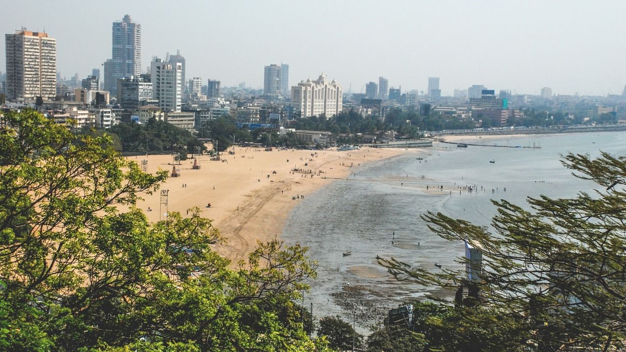 A file photo of trees overlooking Juhu beach in Mumbai. Credit: iStock Photo