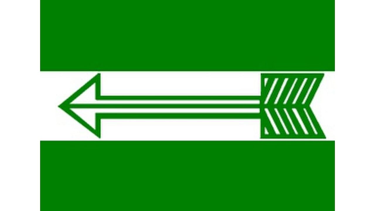 JD-U flag. Credit: Wikimedia Commons