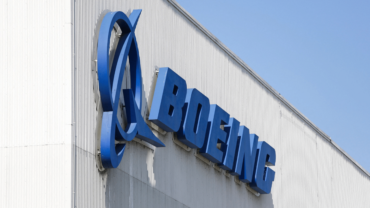 Boeing logo. Credit: AFP Photo