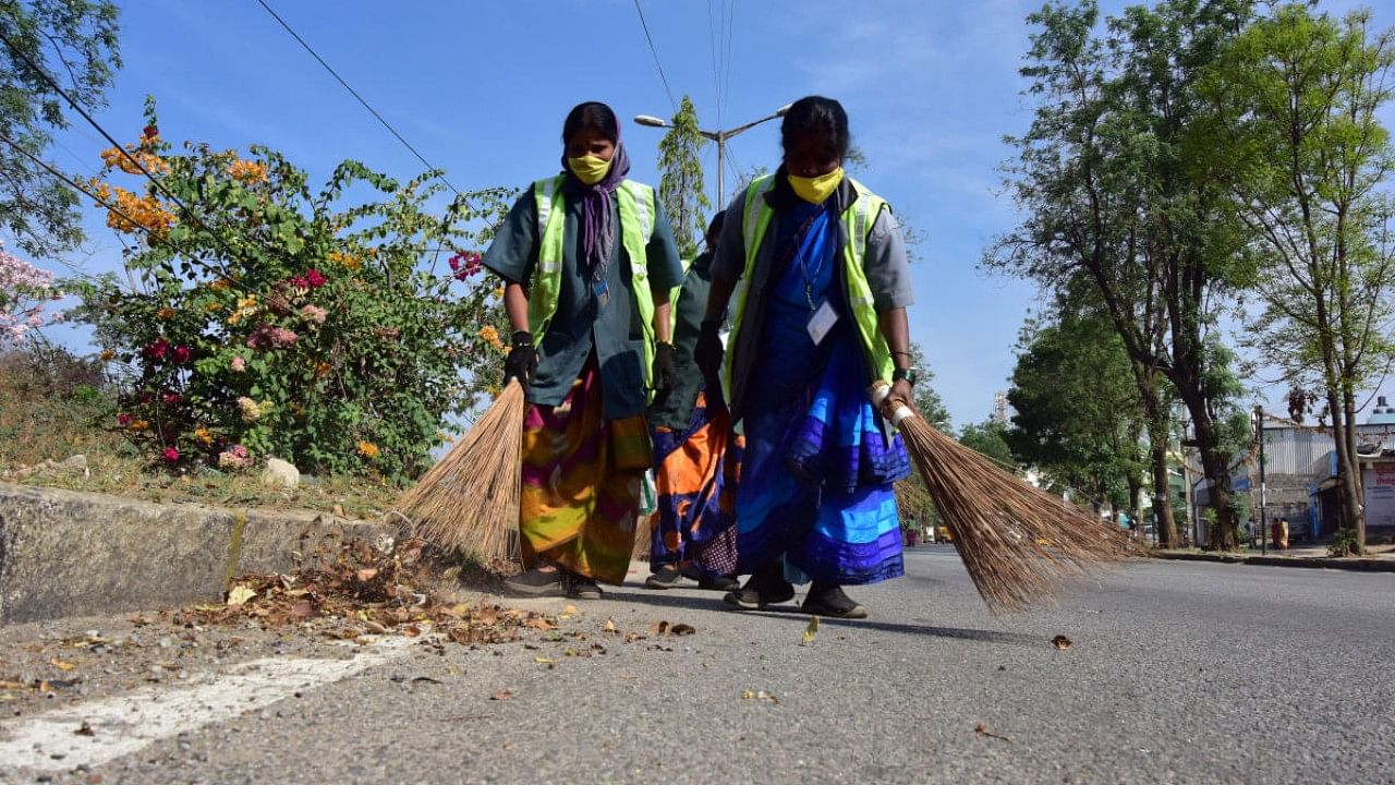 Pourakarmikas say the increased work load is affecting their health. Credit: DH File Photo