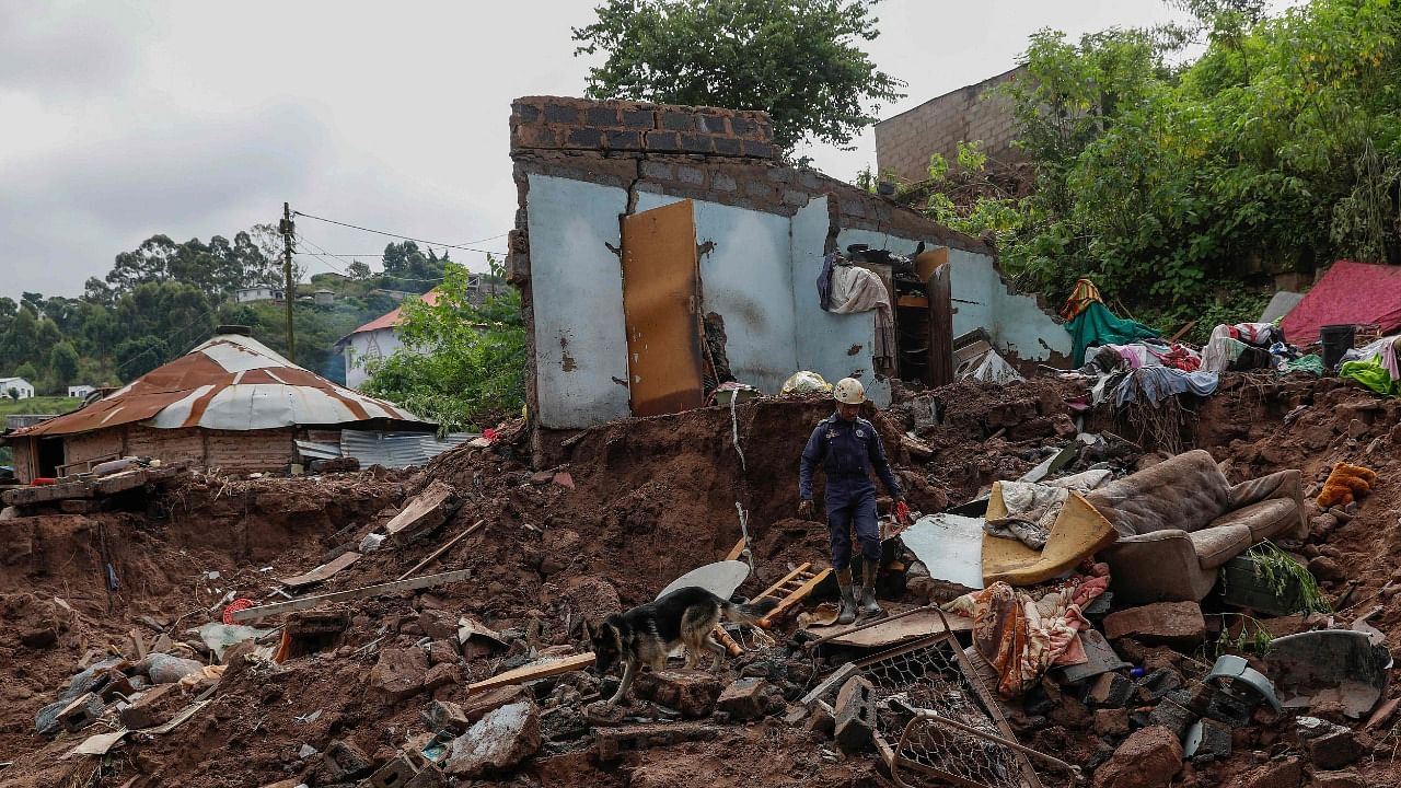 The floods, which affected nearly 41,000, left a trail of destruction and at least 395 people dead. Credit: AFP Photo