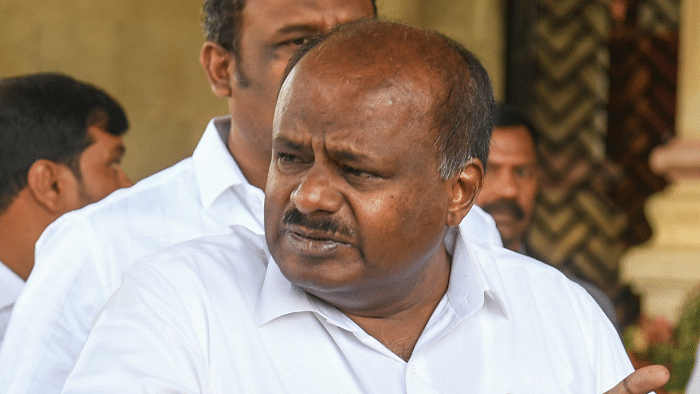 JD(S) leader and former chief minister H D Kumaraswamy. Credit: DH Photo