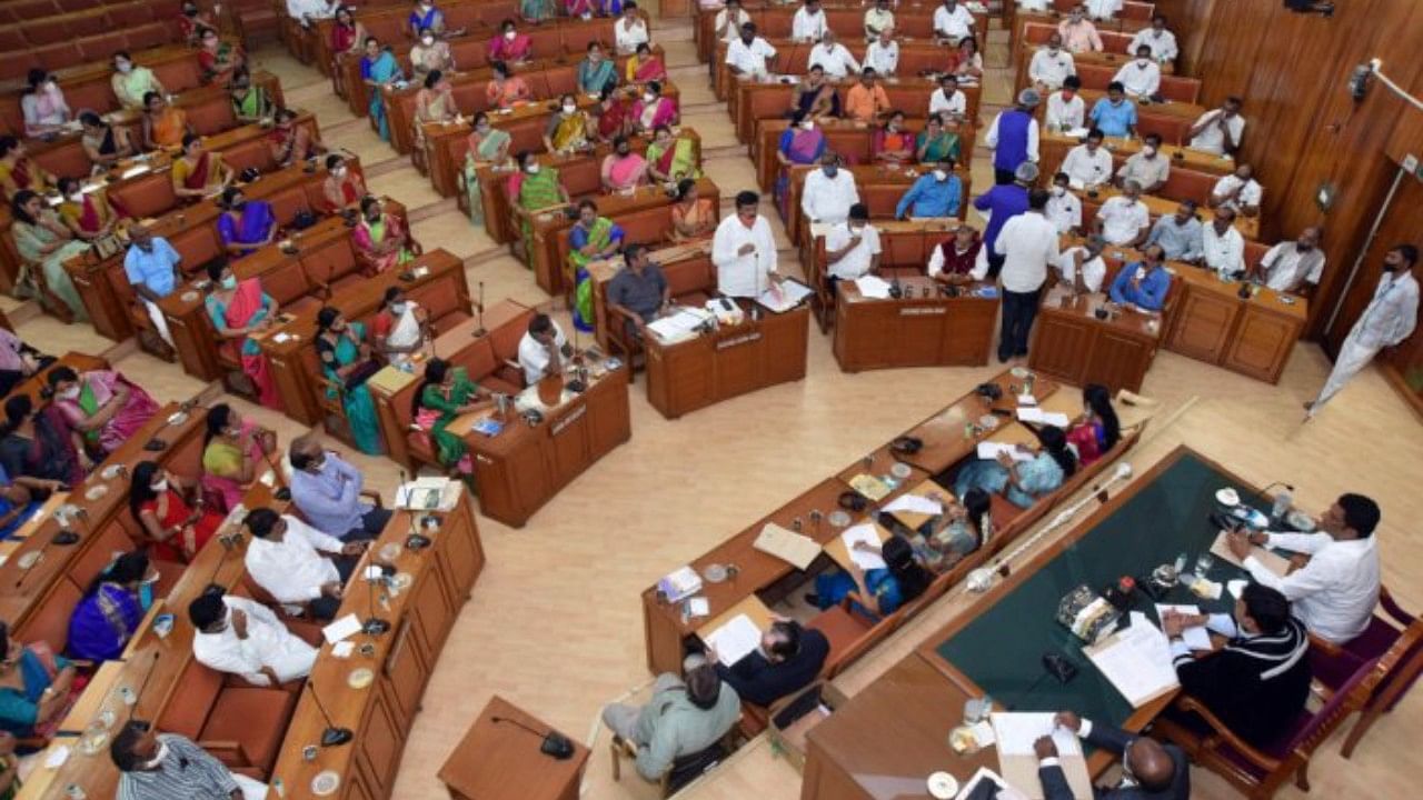 BBMP Council. Credit: DH Photo