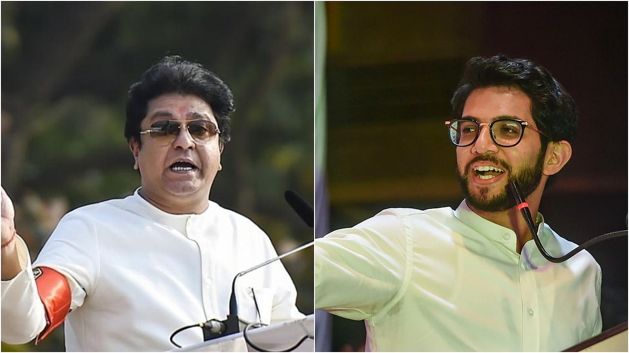 While Maharashtra chief minister and Shiv Sena president Uddhav Thackeray’s minister-son Aaditya Thackeray would visit Ayodhya in May, MNS president Raj Thackeray would go to the temple town in June. Credit: PTI Photos