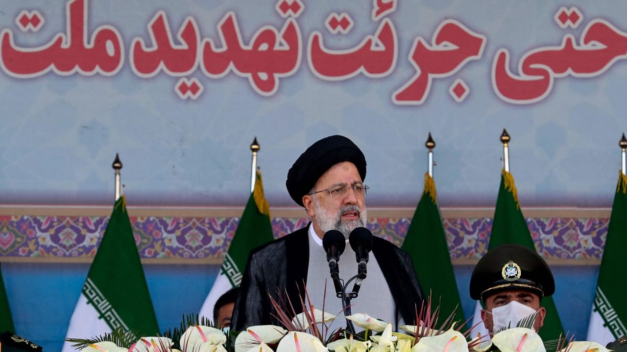 President Ebrahim Raisi of Iran. Credit: AFP Photo
