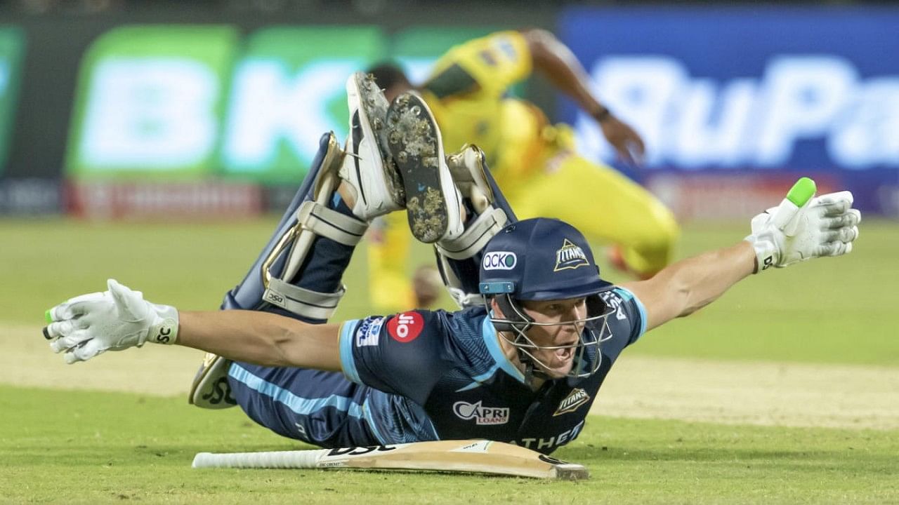 David Miller of Gujarat Titans. Credit: PTI Photo