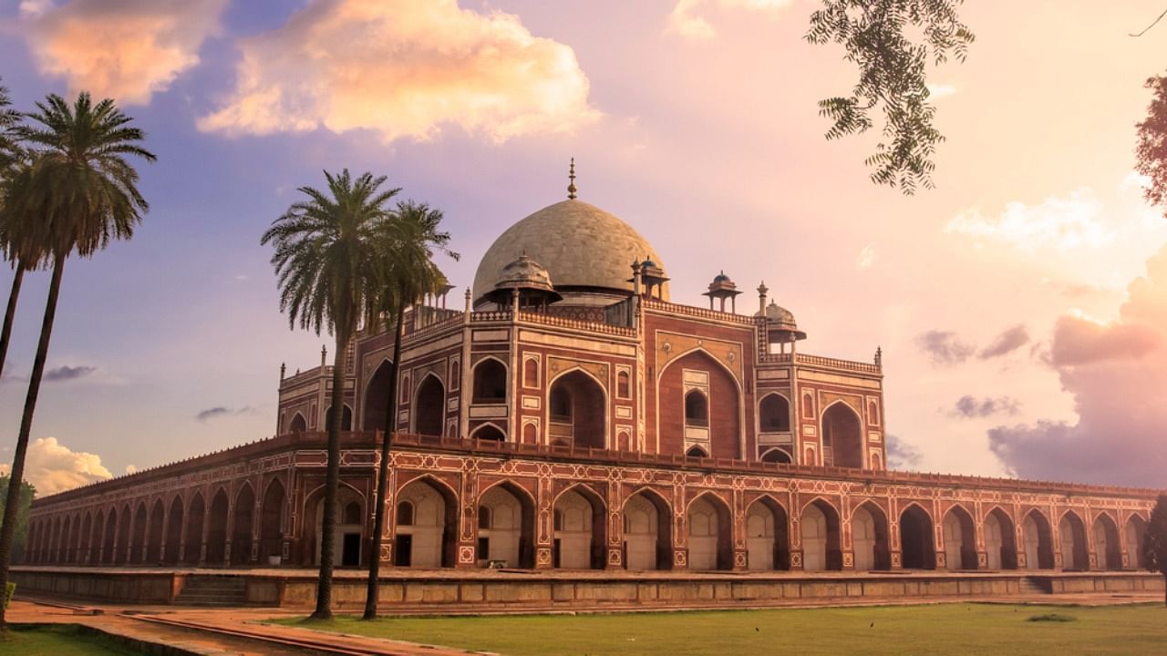 A view of Humayun’s Tomb at sunrise. Credit: iStock Photo