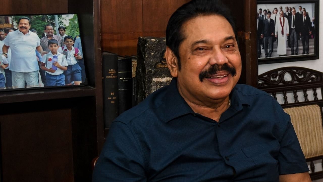 Sri Lanka's embattled Prime Minister Mahinda Rajapaksa. Credit: AFP Photo