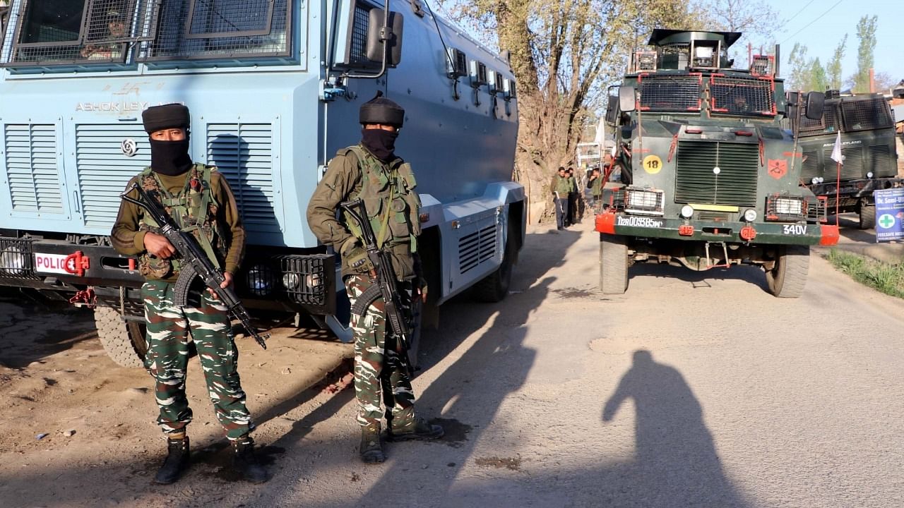 The ultras opened fire towards a bunker of the security forces guarding a village inhabited by members of the minority community at Heerpora in Shopian around 10 am. Credit: IANS File Photo