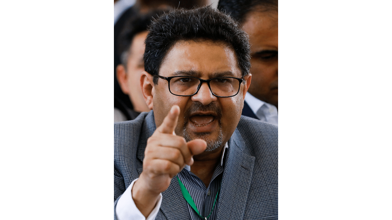 Miftah Ismail, Pakistan's Federal Minister for Finance and Revenue. Credit: Reuters Photo
