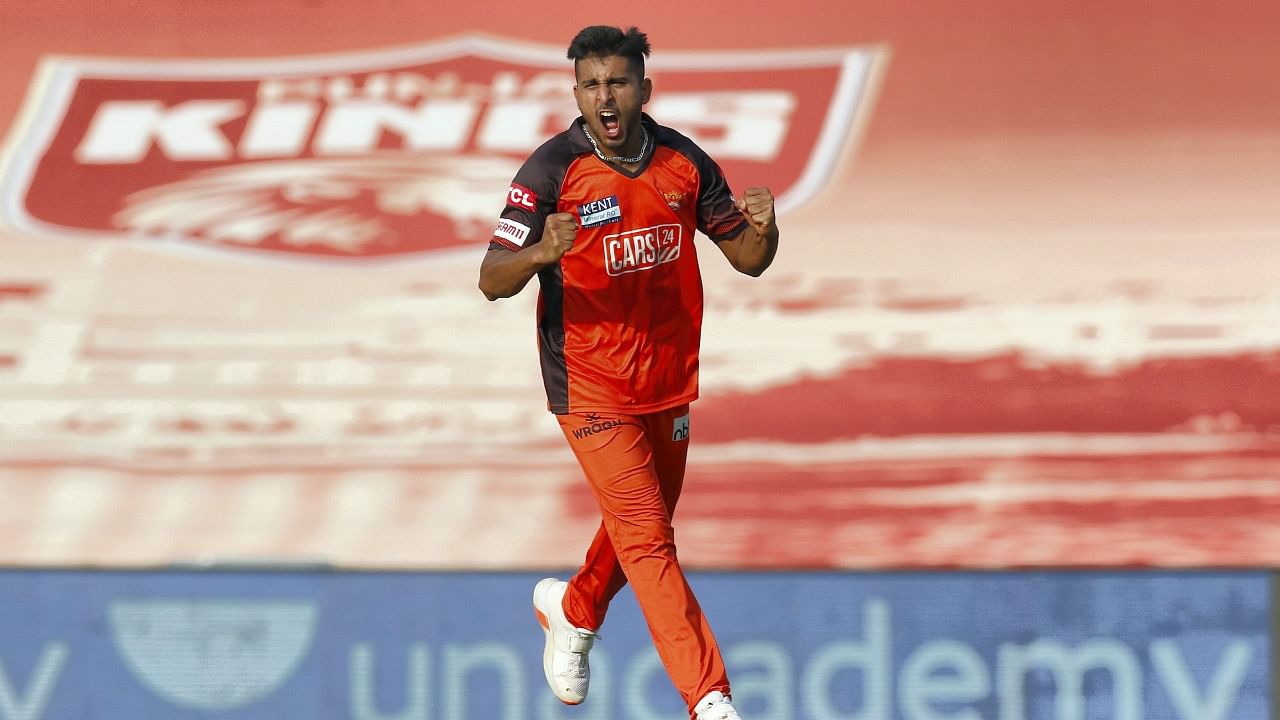 SRH pacer Umran Malik. Credit: PTI File Photo