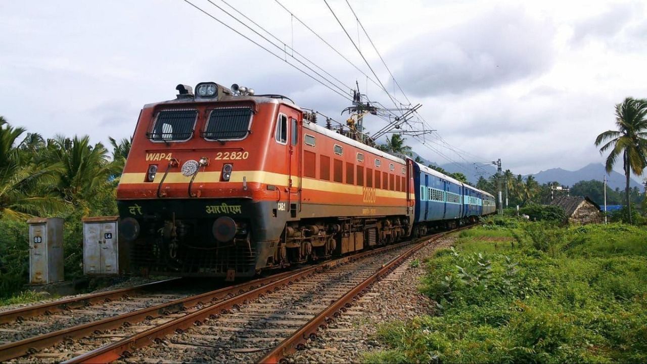 A major trunk route, the Bengaluru-Hubballi section sees operation of 24 trains, including nine daily trains. Credit: DH File Photo