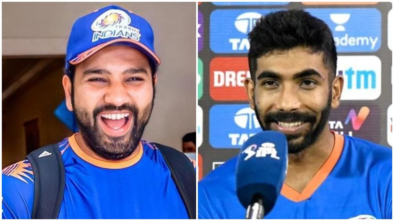 India captain Rohit Sharma and pace spearhead Jasprit Bumrah. Credit: IANS Photos