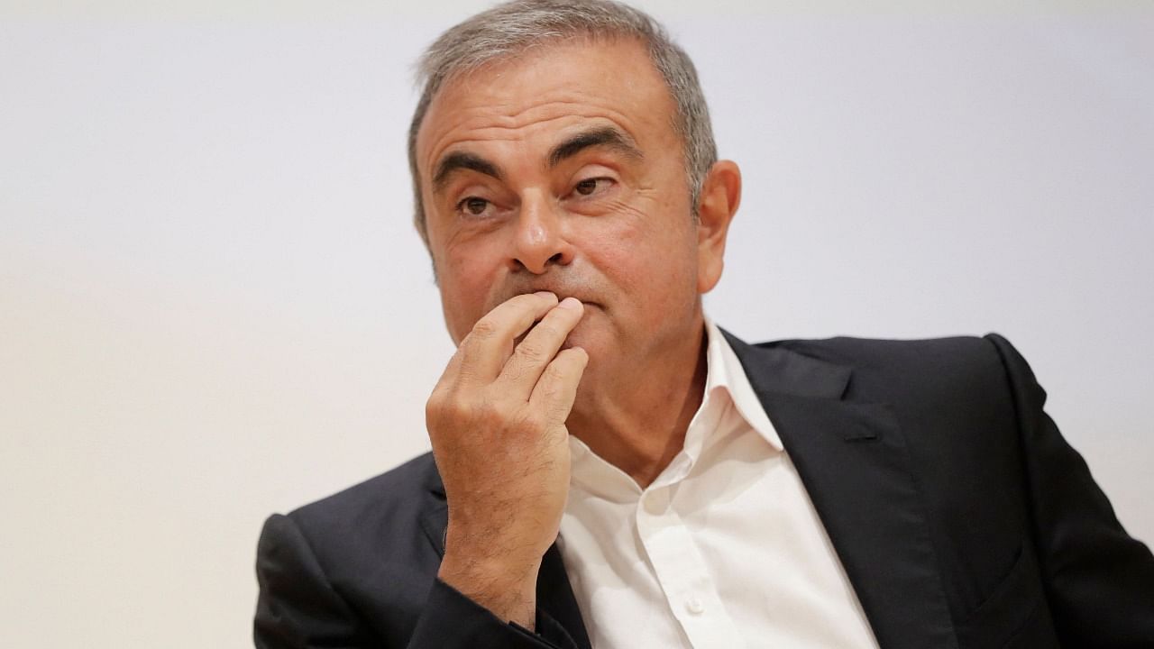 Carlos Ghosn, the disgraced auto tycoon who jumped bail in Japan and fled to Lebanon in a sensational getaway, Credit: AFP Photo