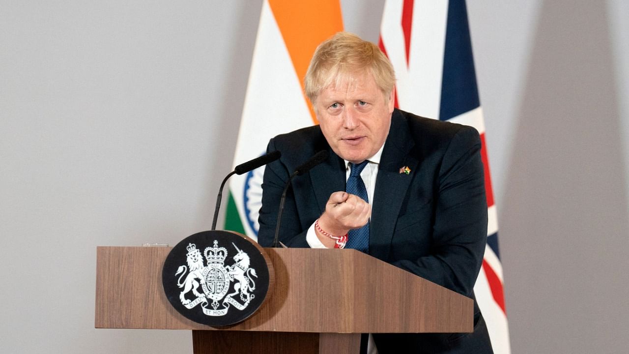 British Prime Minister Boris Johnson. Credit: AFP Photo