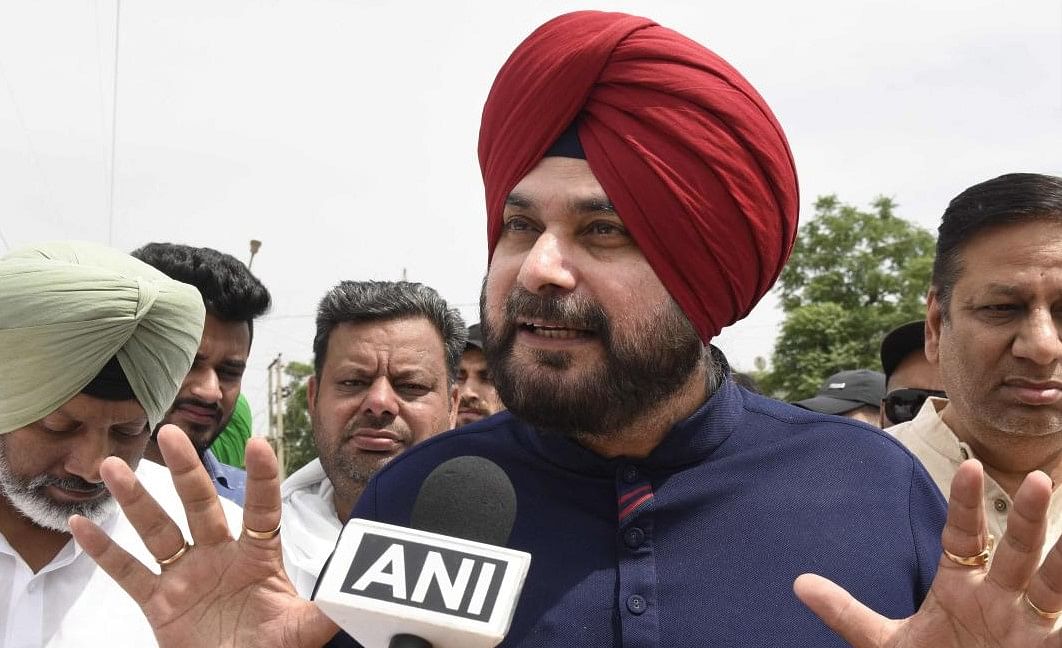 Former Punjab Congress President Navjot Singh Sidhu. Credit: AFP