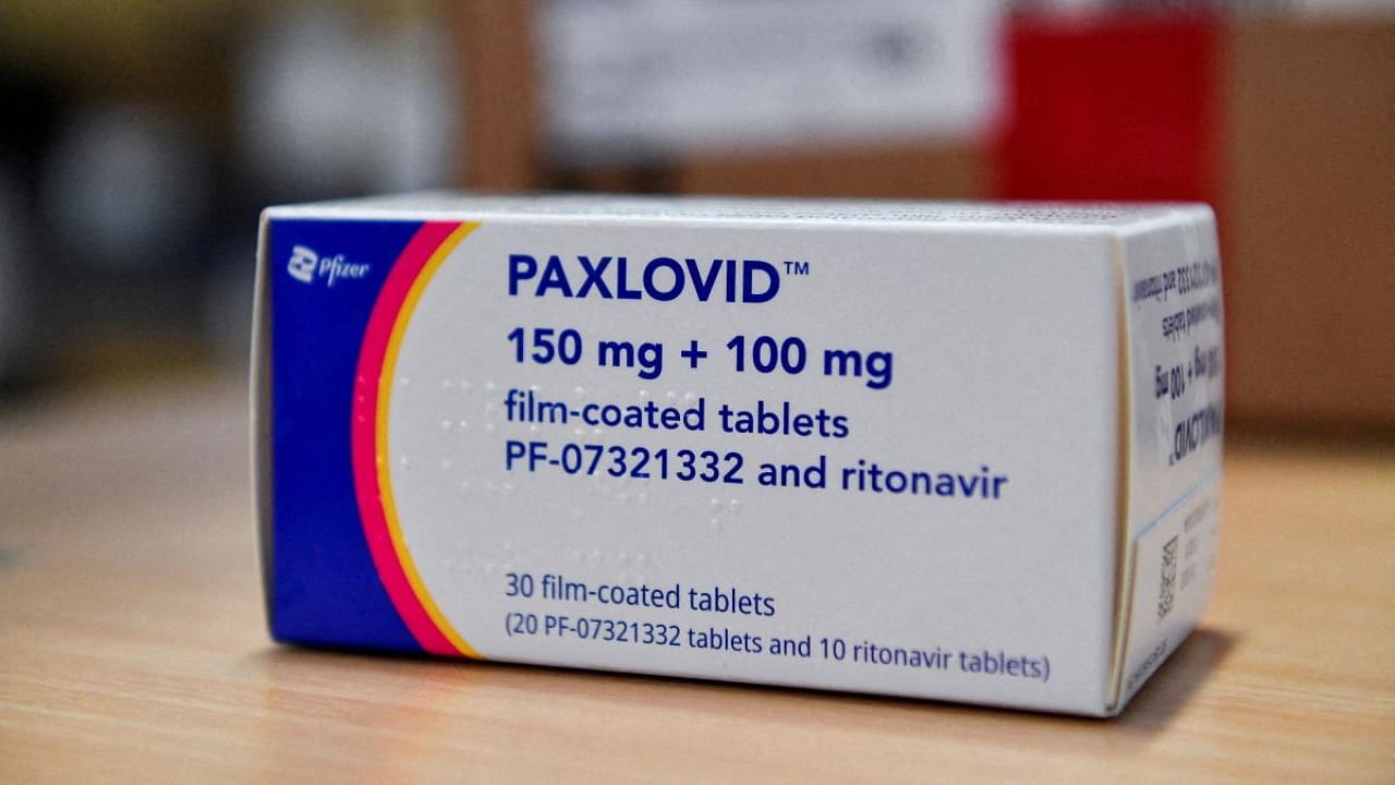A box of Paxlovid. Credit: Reuters photo