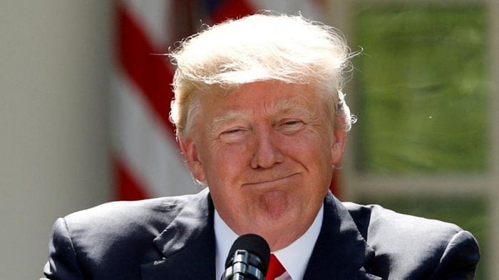 Former US president Donald Trump. Credit: Reuters File Photo