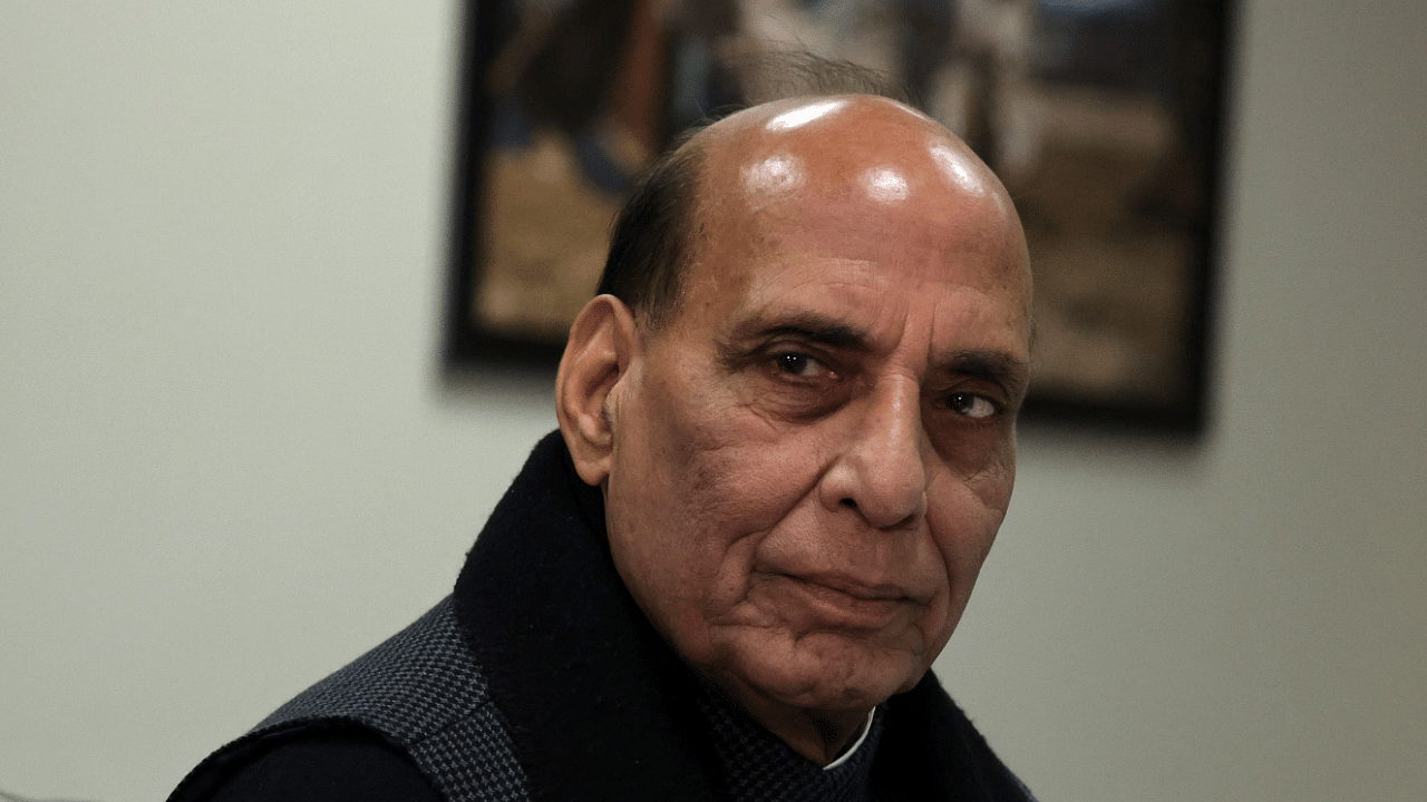 Indian Defense Minister Rajnath Singh. Credit: AFP Photo