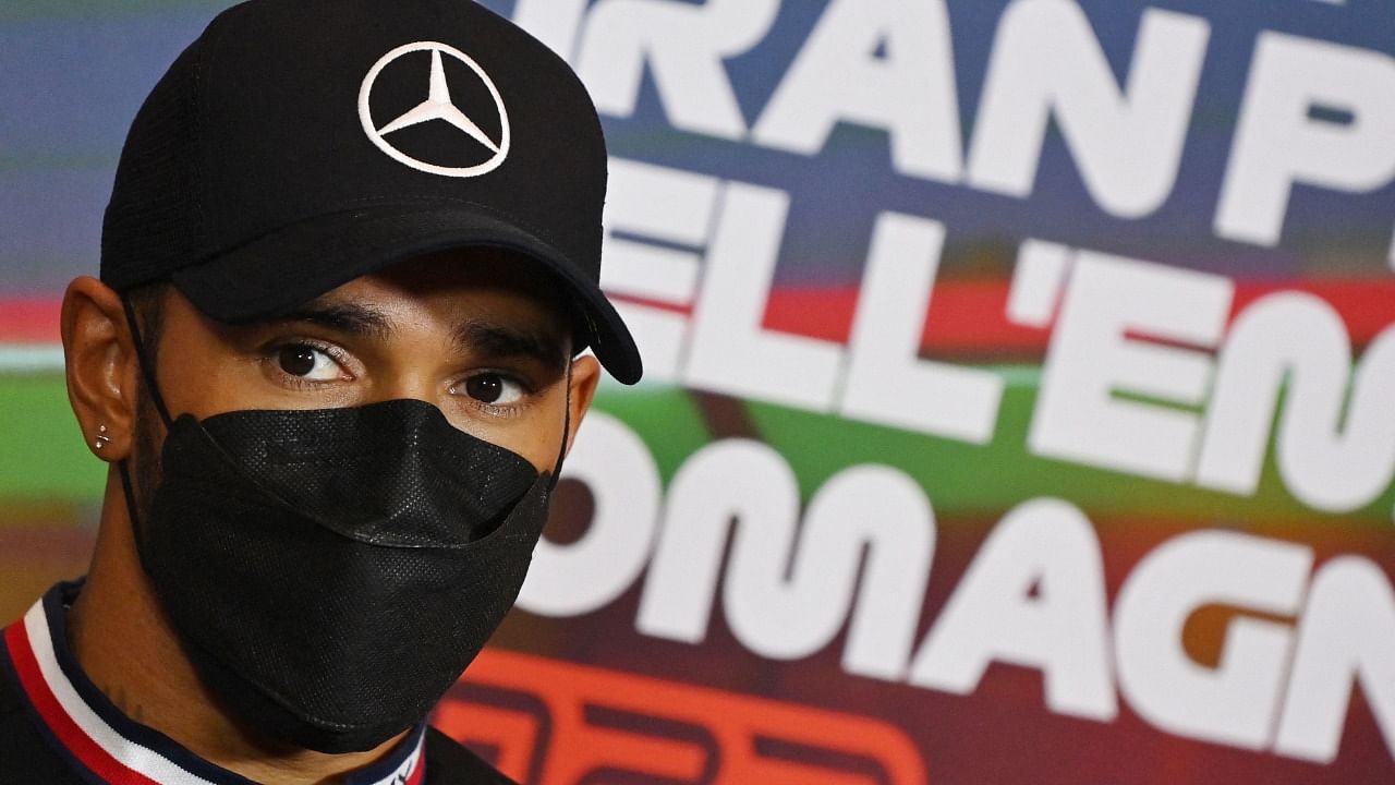 Mercedes driver and 7-time F1 world champion Lewis Hamilton. Credit: AFP Photo