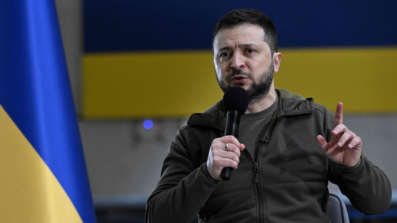 Ukraine President Volodymyr Zelenskyy. Credit: AFP Photo