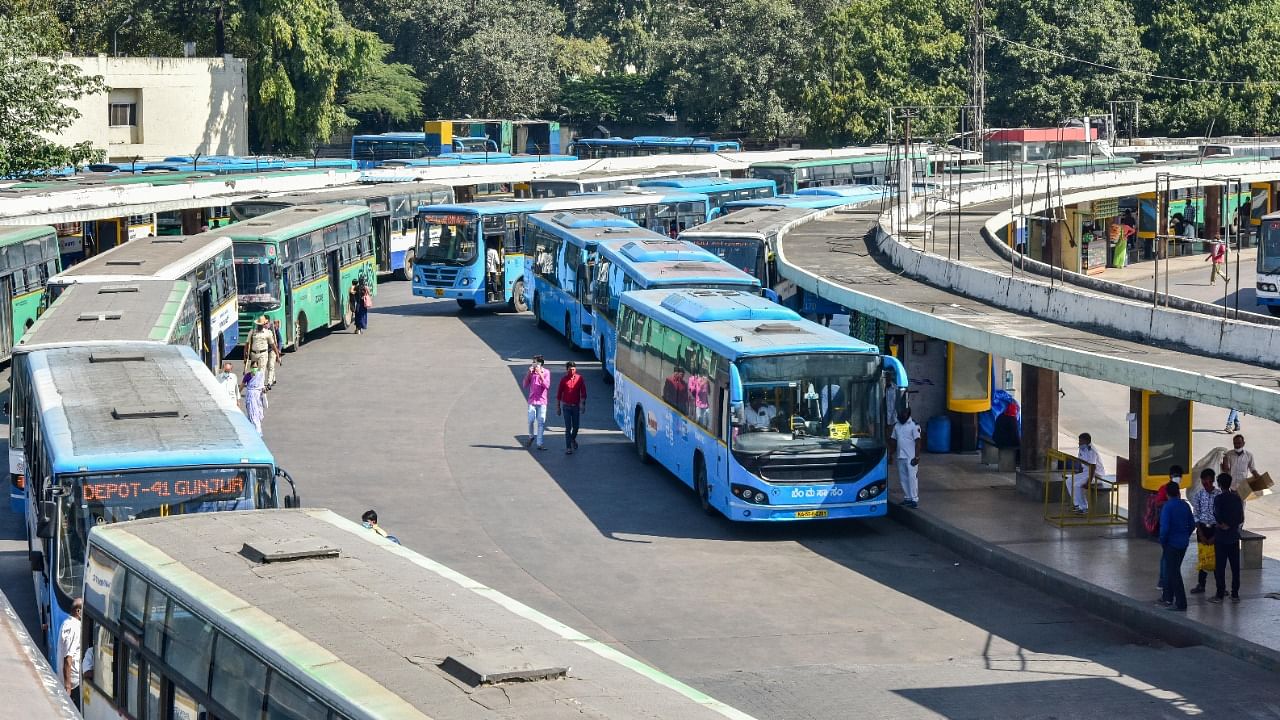 The first package being offered by BMTC starts from the Kempegowda Bus station. Credit: DH File Photo