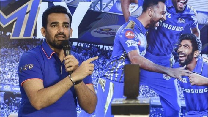 Mumbai Indians' director of cricket operations, Zaheer Khan. Credit: PTI File Photo